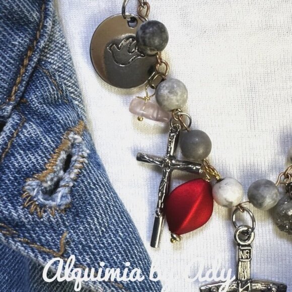 Alquimia Multicolor Charm Necklace - Picture 2 of 5